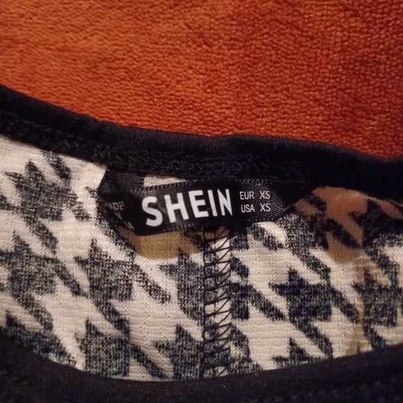 SHEIN Houndstooth Dress • XS - Picture 8 of 9